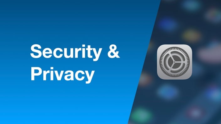Security & Privacy on your iPad & iPhone
