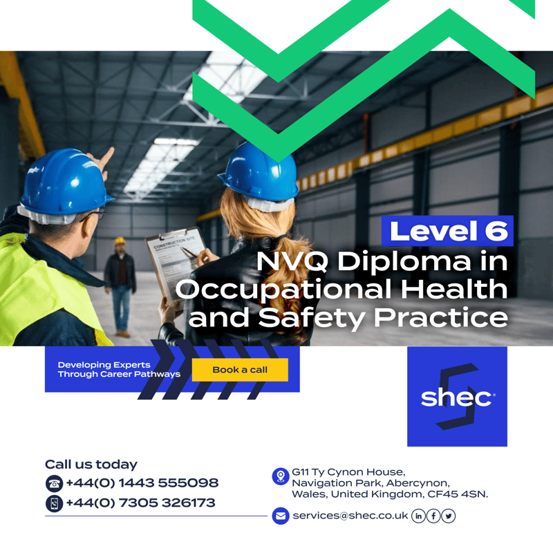 Level 6 Nvq Diploma In Occupational Health And Safety Practice Shec Training 