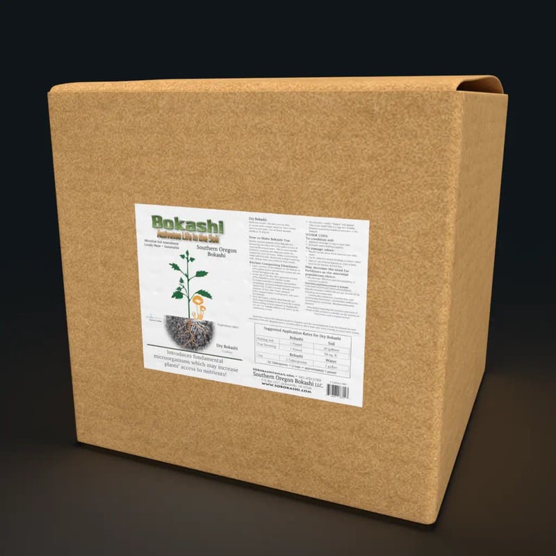 Southern Oregon Bokashi 40 lb. Box Southern Oregon’s Bokashi