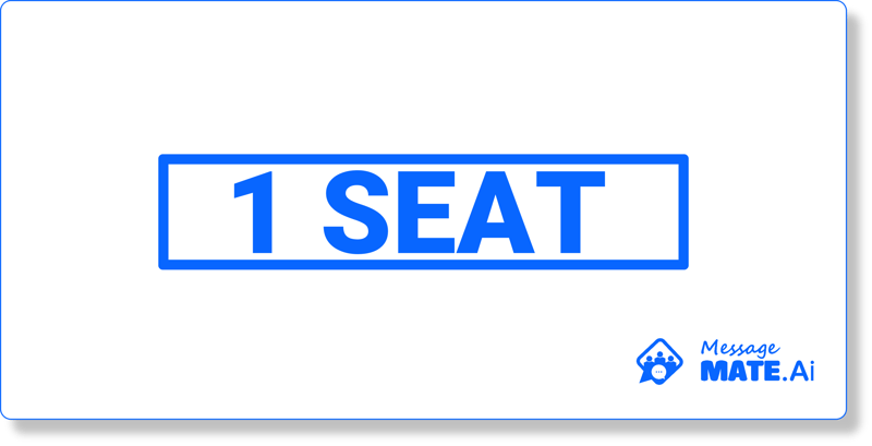 1 SEAT