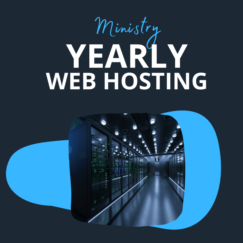 Ministry Yearly Web Hosting 
