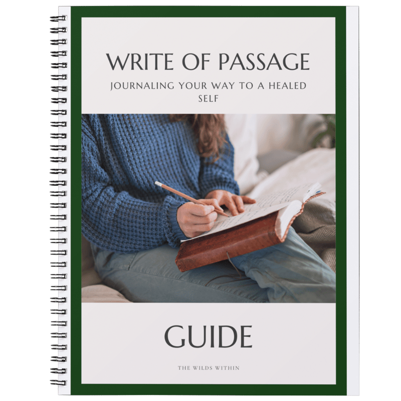 write of passage journaling guide