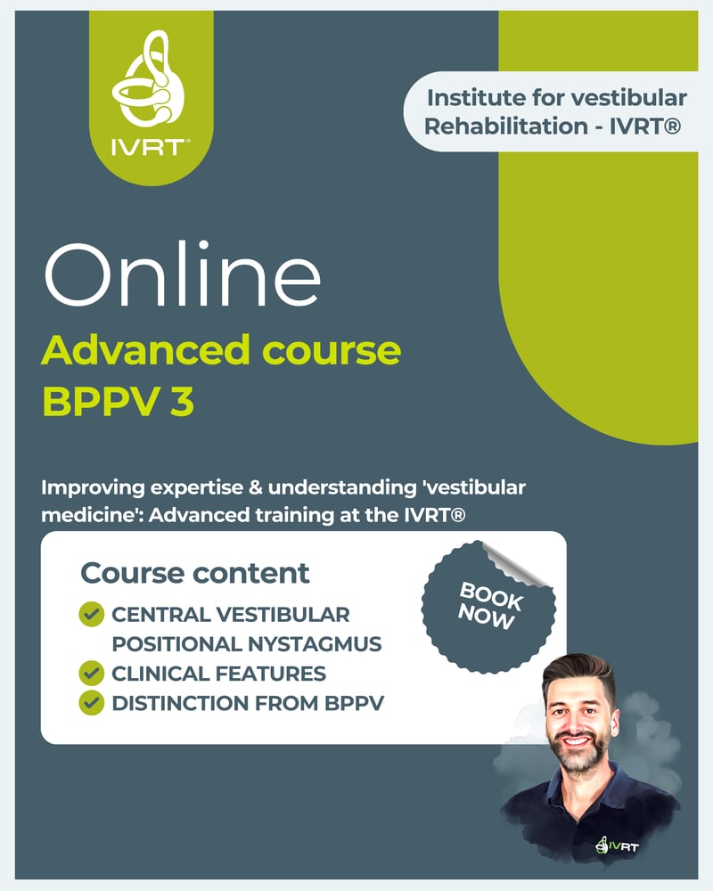 Advanced course: BPPV 3