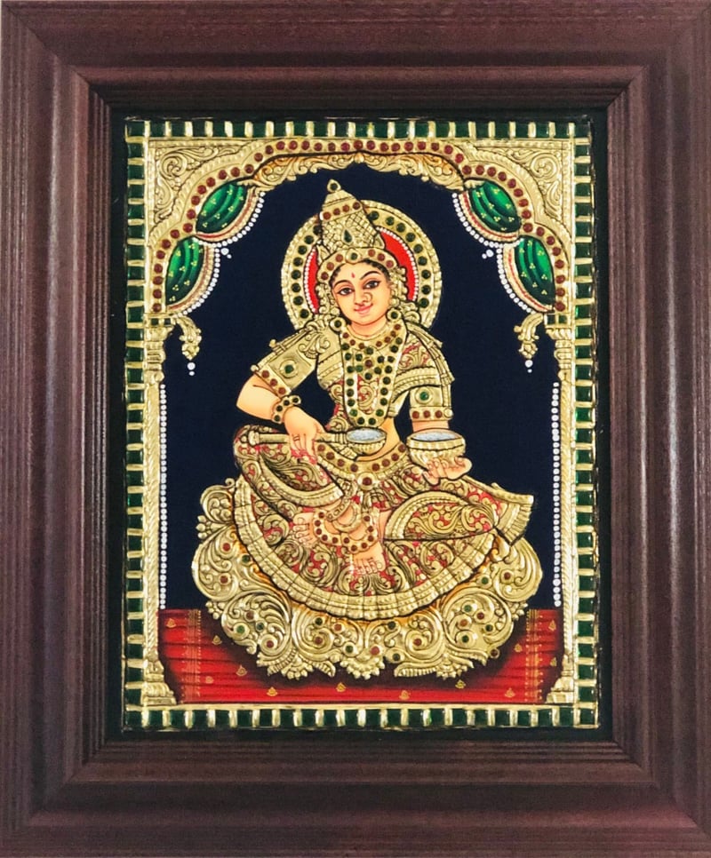 Tanjore Paintings - Ambal