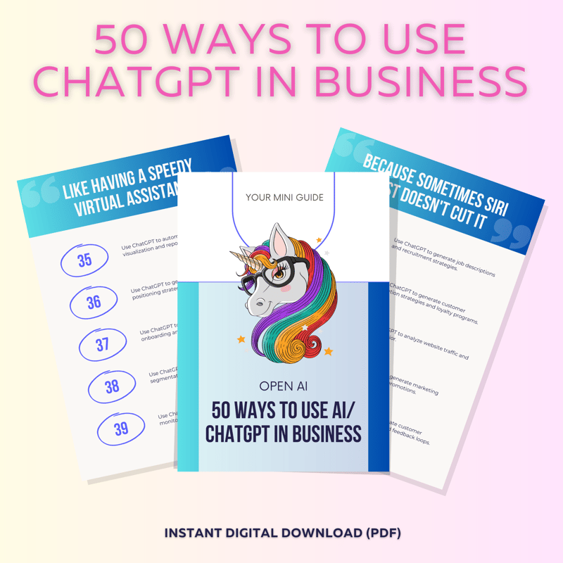 50 Ways to Use ChatGPT in Your Business