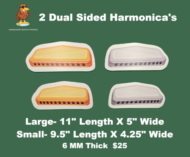 Harmonicas (Dual Sided)