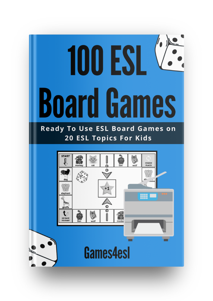 100 ESL Board Games e-Book