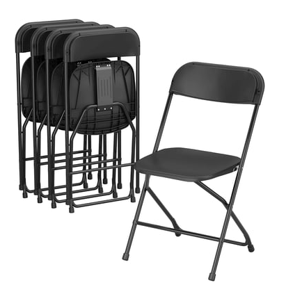 Samsonite folding chairs (Black)
