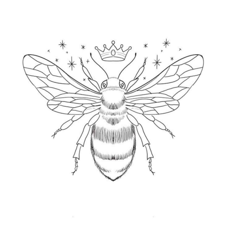 The HD Bee Sticker