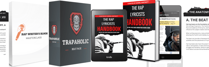 The Rap Lyricists Handbook {Pro Offer Beat Pack & Course}