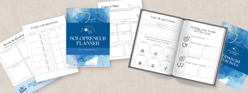 The Therapist Solopreneur Planner
