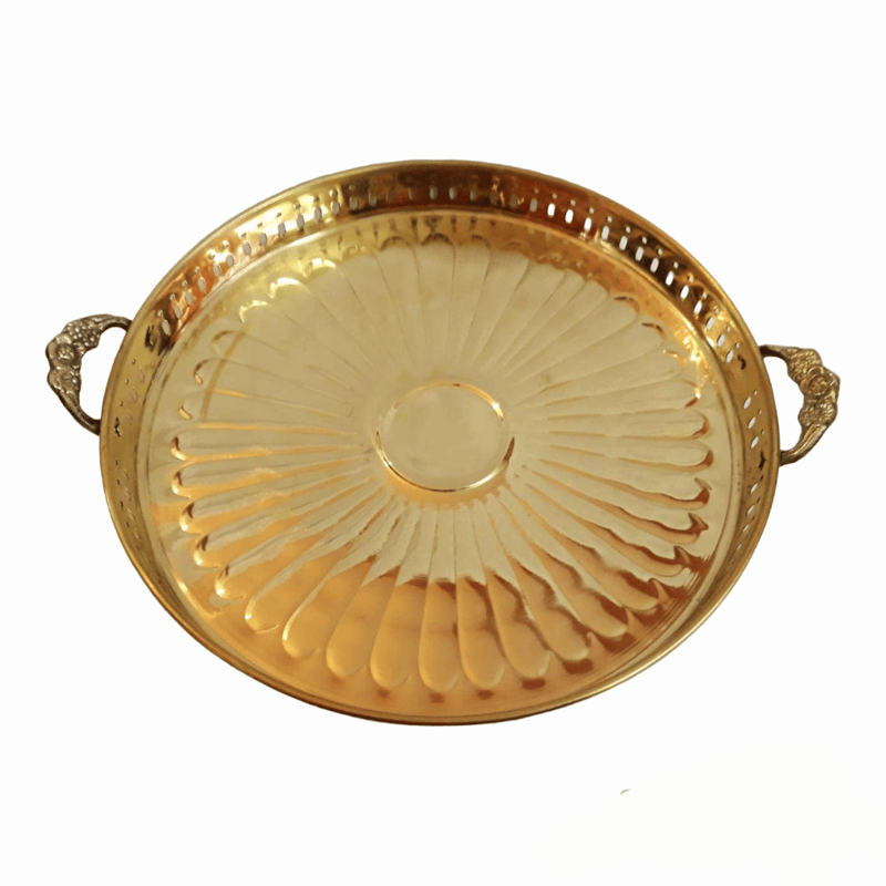 Brass Plate for Pooja