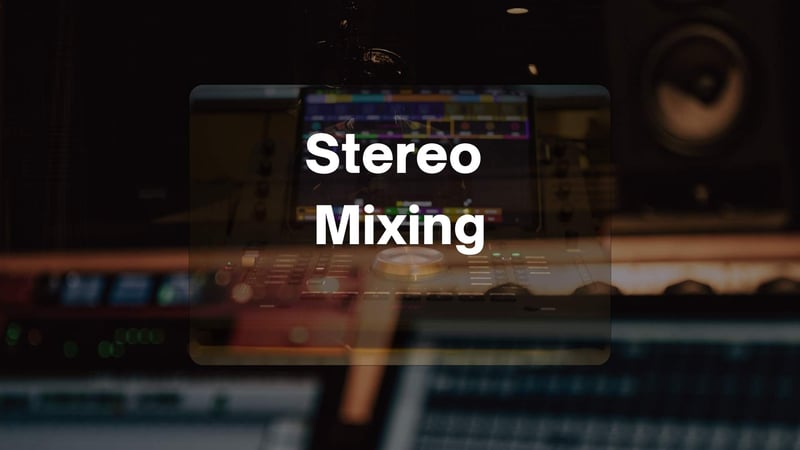 Stereo Mixing (1 song) ( 7 day turnaround)