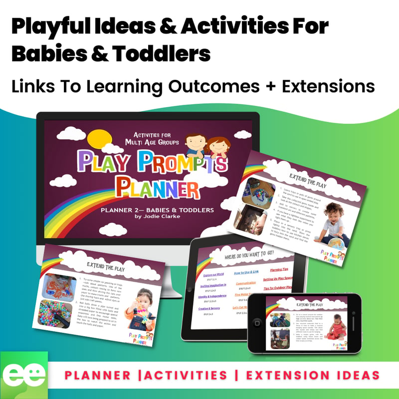 Play Activities Planner #2 (Activities for Babies & Toddlers)