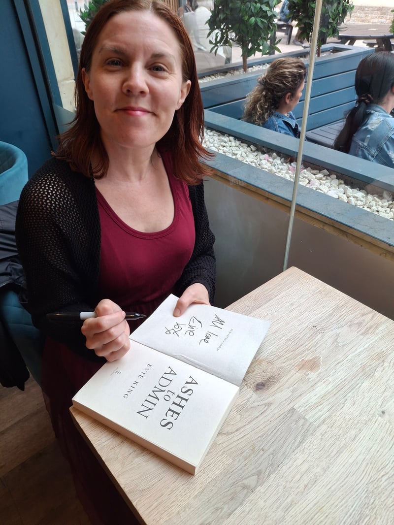 In conversation with Evie King - Monday 22nd September @ 7pm