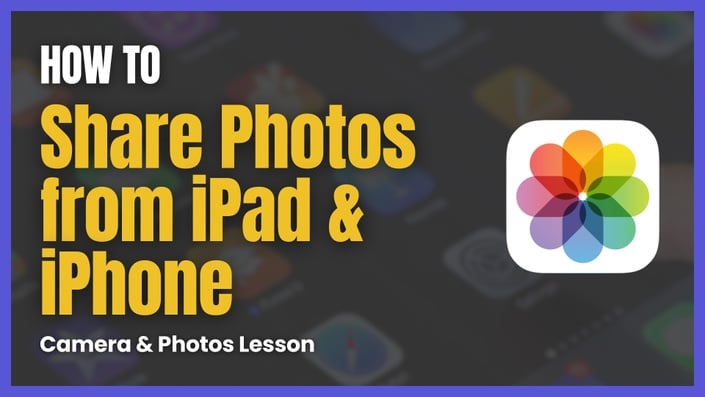 Sharing Photos from Your iPad or iPhone