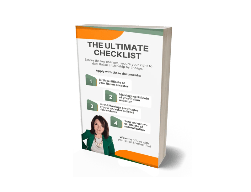 The Ultimate Checklist Smart Dual Citizenship for Italians(00)