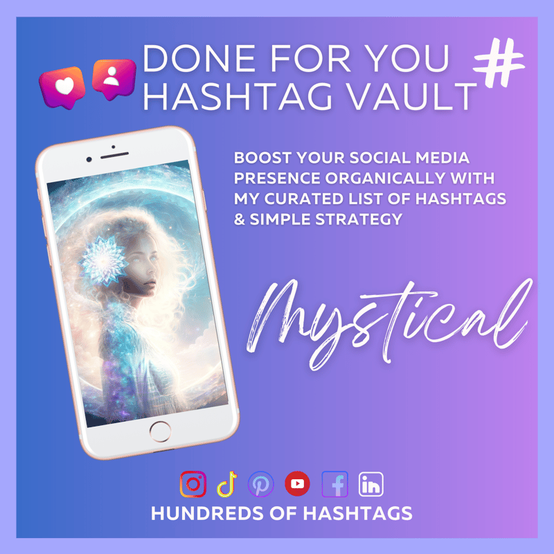 DFY Social Media Hashtag Vault: Mystical