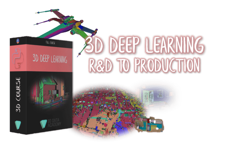 3D Deep Learning Course by Florent Poux. From 3D Data Processing to 3D Semantic Segmentation