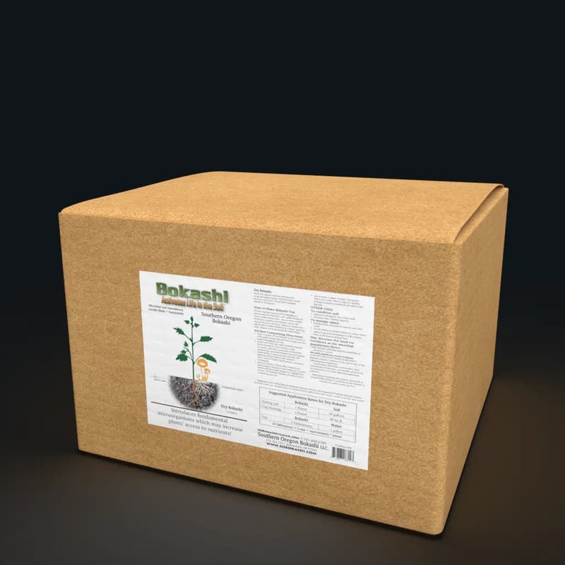 Southern Oregon Bokashi 10 lb. Box Southern Oregon’s Bokashi