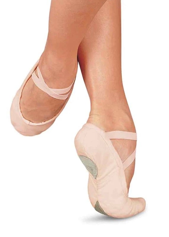 Sansha Adult Split-Sole Canvas Ballet Shoes Pro 1C