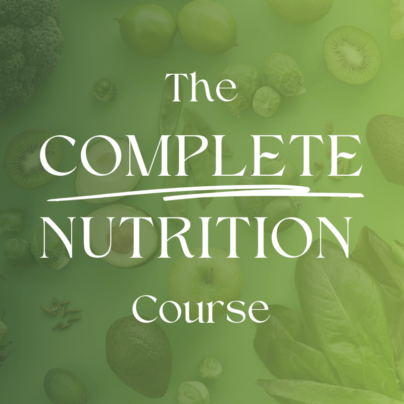 Complete Nutrition Course Health Saves