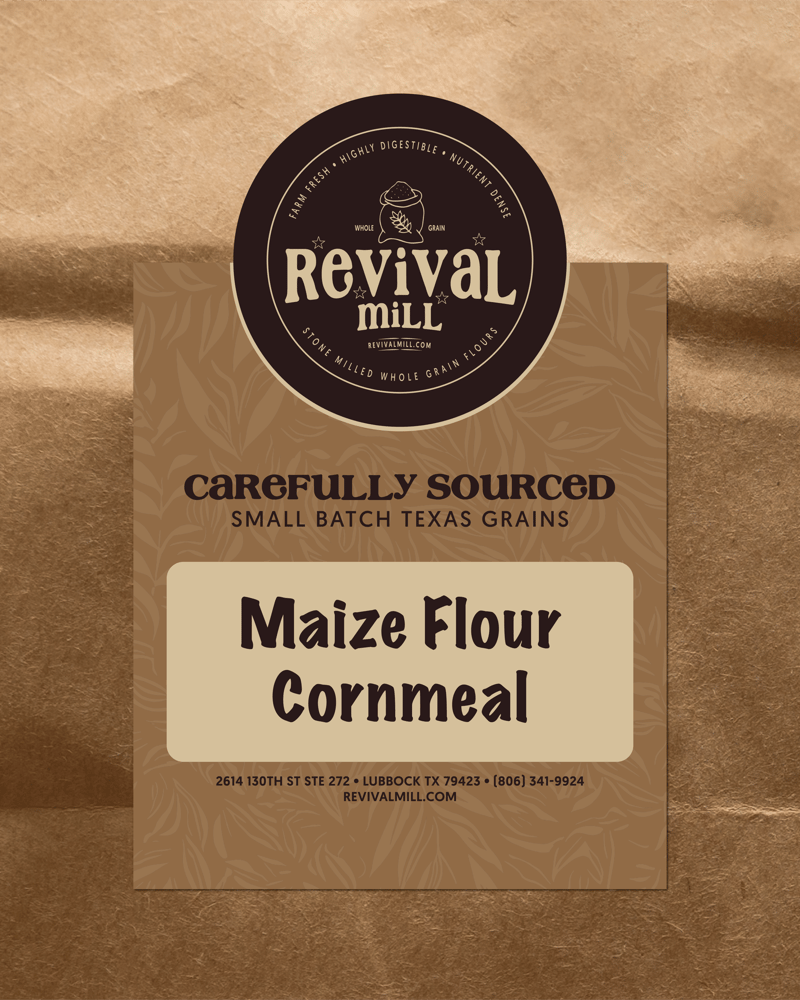 Maize Flour & Cornmeal Revival Mill