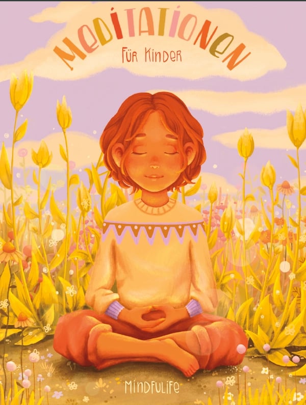 Set mit 10 wunderschön illustrierten Meditationskarten