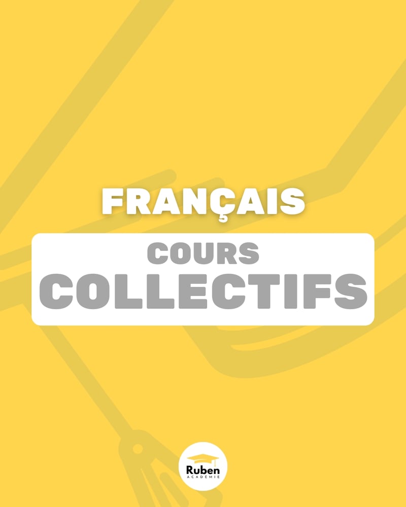 Cours collectifs - Français