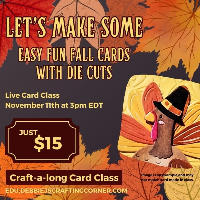 Let's Make Some Easy Fun Fall Cards with Die Cuts
