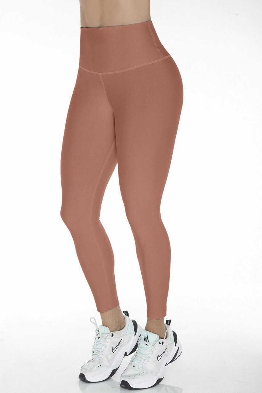 Matte Brunette Leggings - Tights