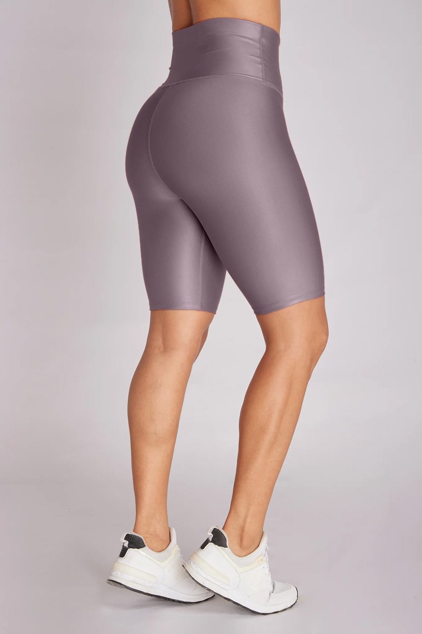 Matte light berry short - biker