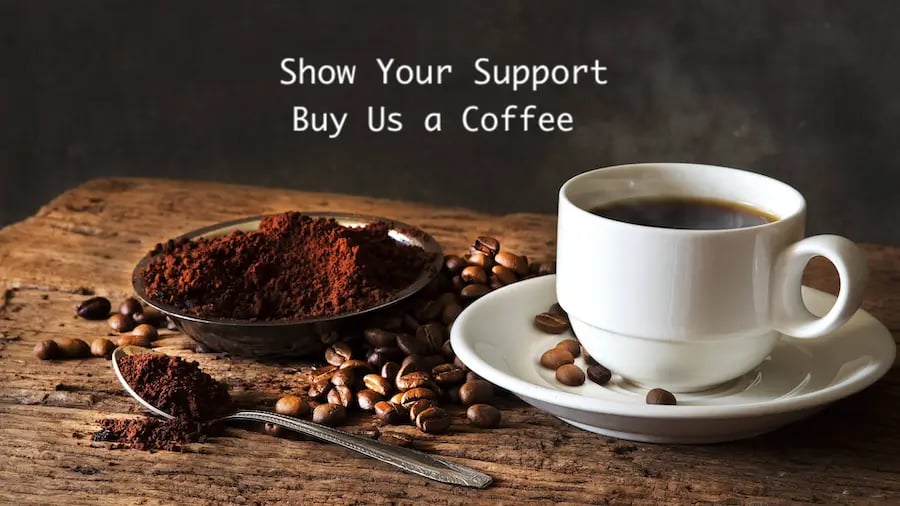 show your support, buy us a coffee
