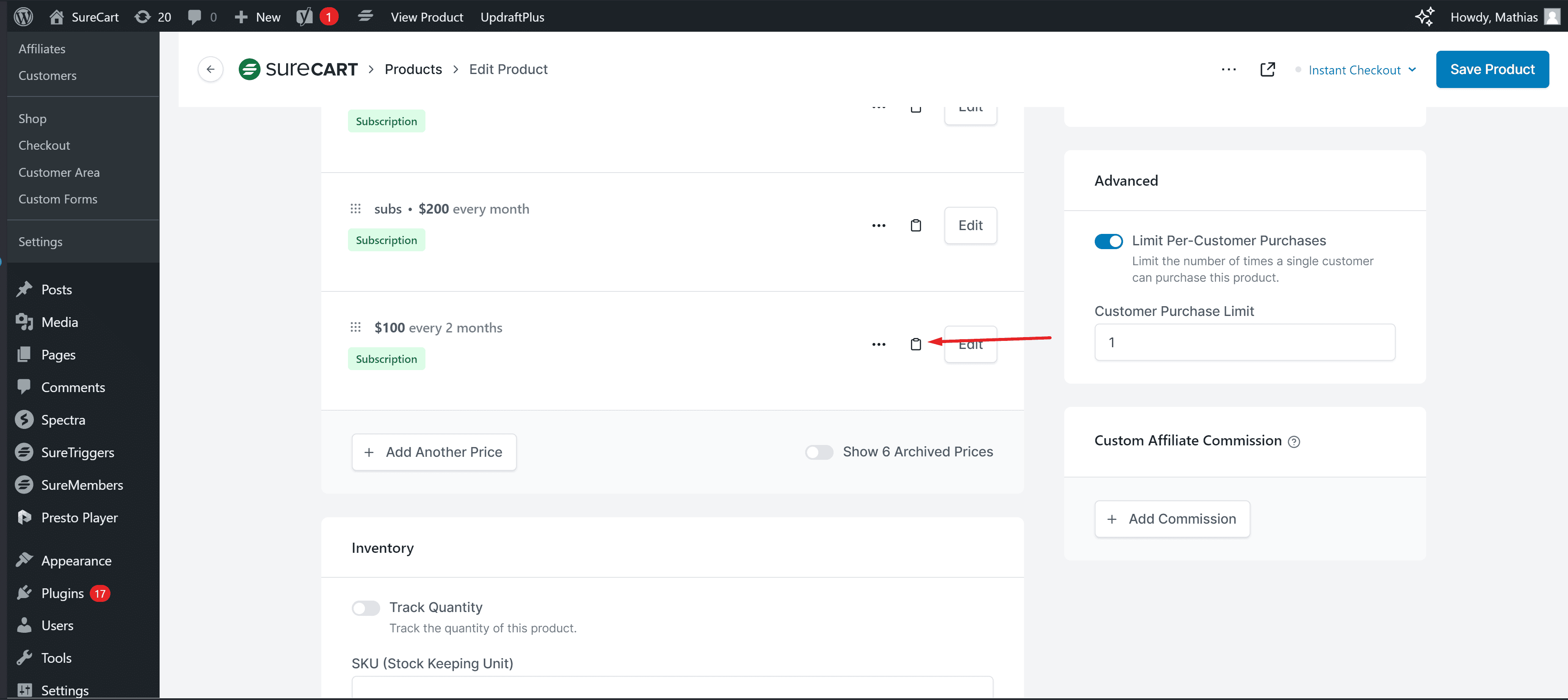 Creating Custom Buy Links Image 1