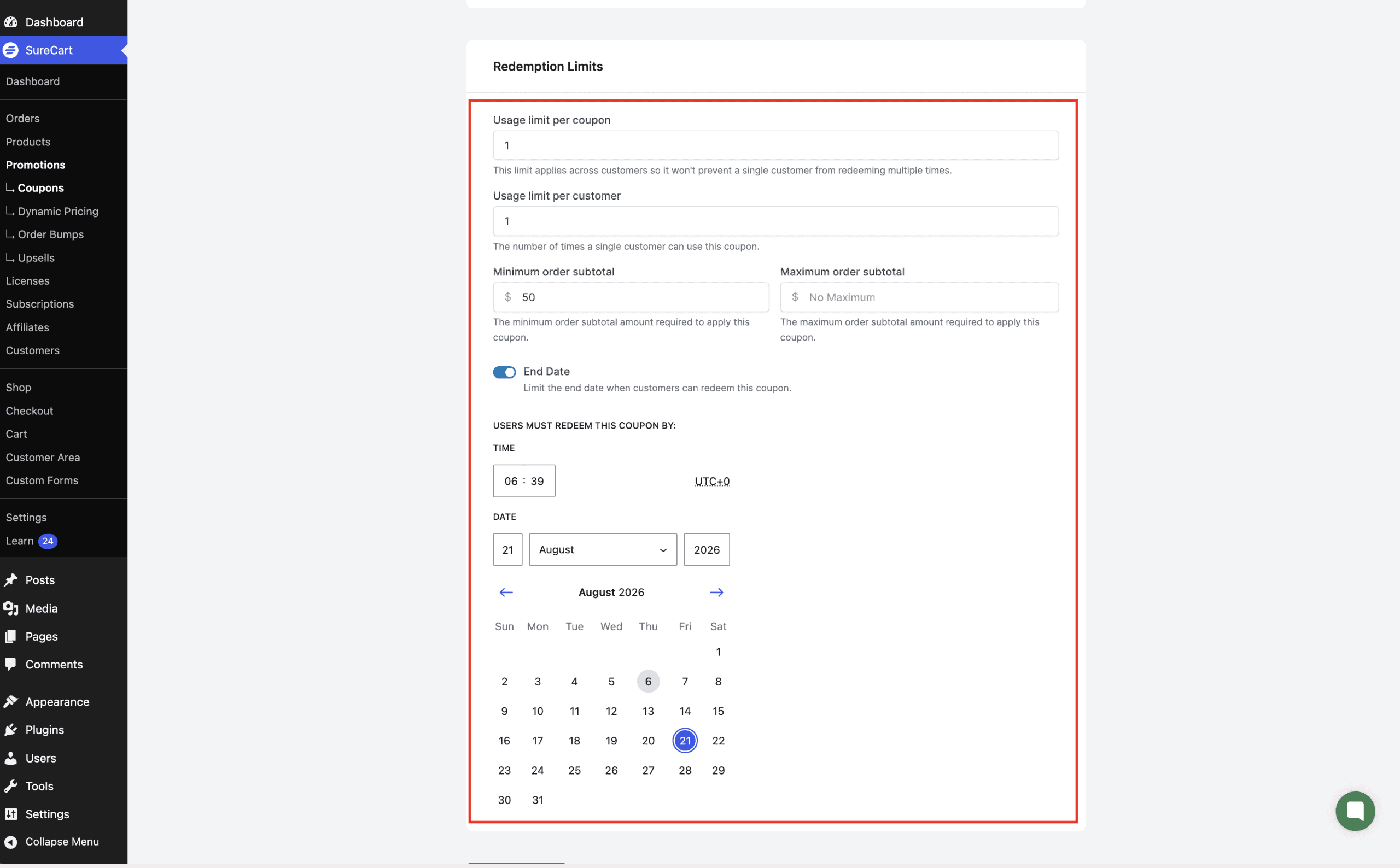 How To Create Coupons In SureCart image