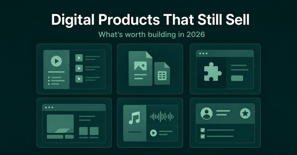 16 Digital Products to Sell in 2026 16 Digital Products to Sell in 2026