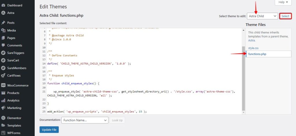 How to Remove SureCart User Roles User role editor theme editor