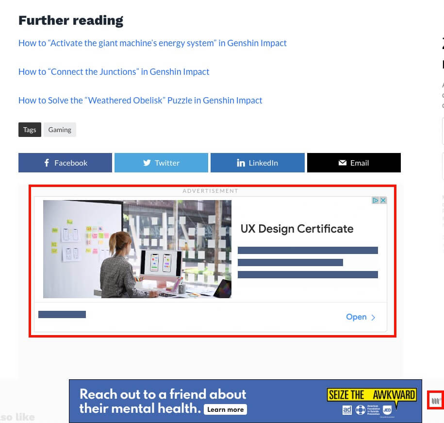 13 Profitable and realistic online business ideas to make money from home Example of blog monetized with ads