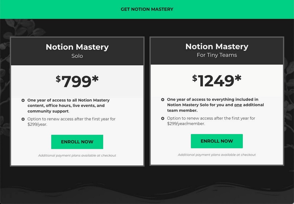 13 Profitable and realistic online business ideas to make money from home Notion Mastery Course