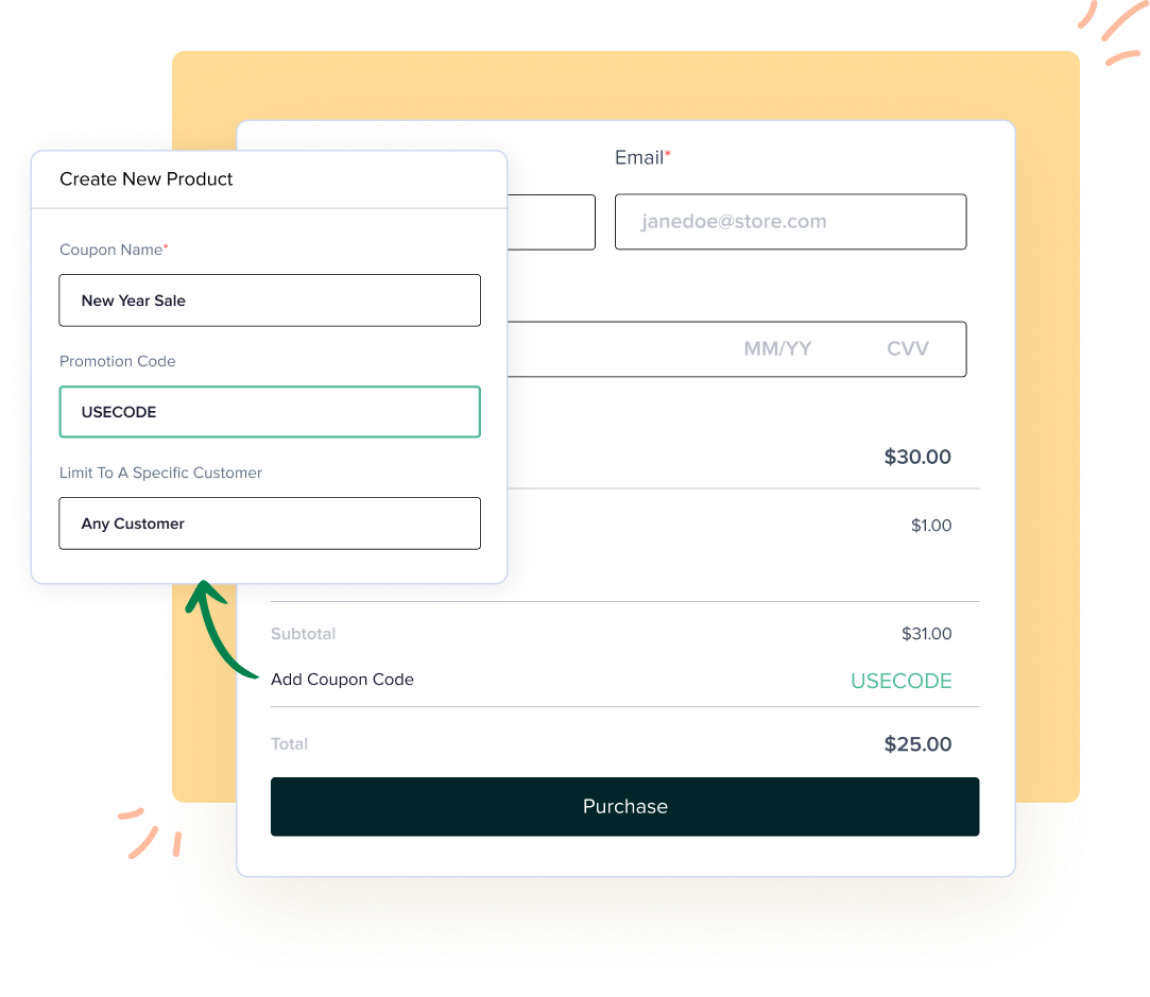 Ecommerce Marketing SureCart - Smart Coupons and Discounts