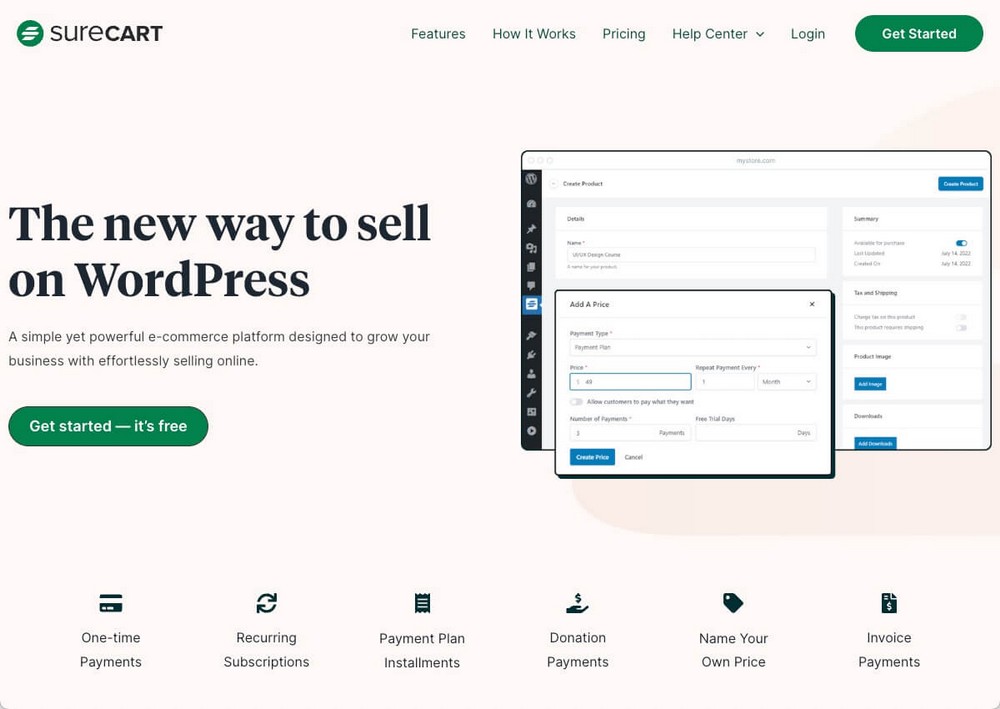 13 Profitable and realistic online business ideas to make money from home SureCart Homepage