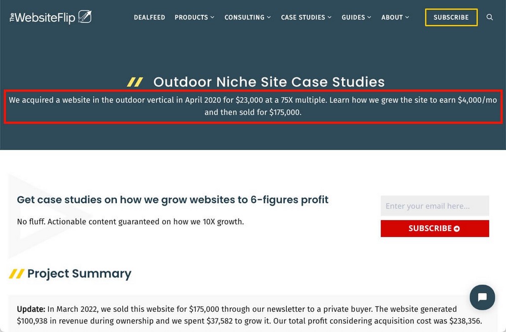 13 Profitable and realistic online business ideas to make money from home Websiteflip example