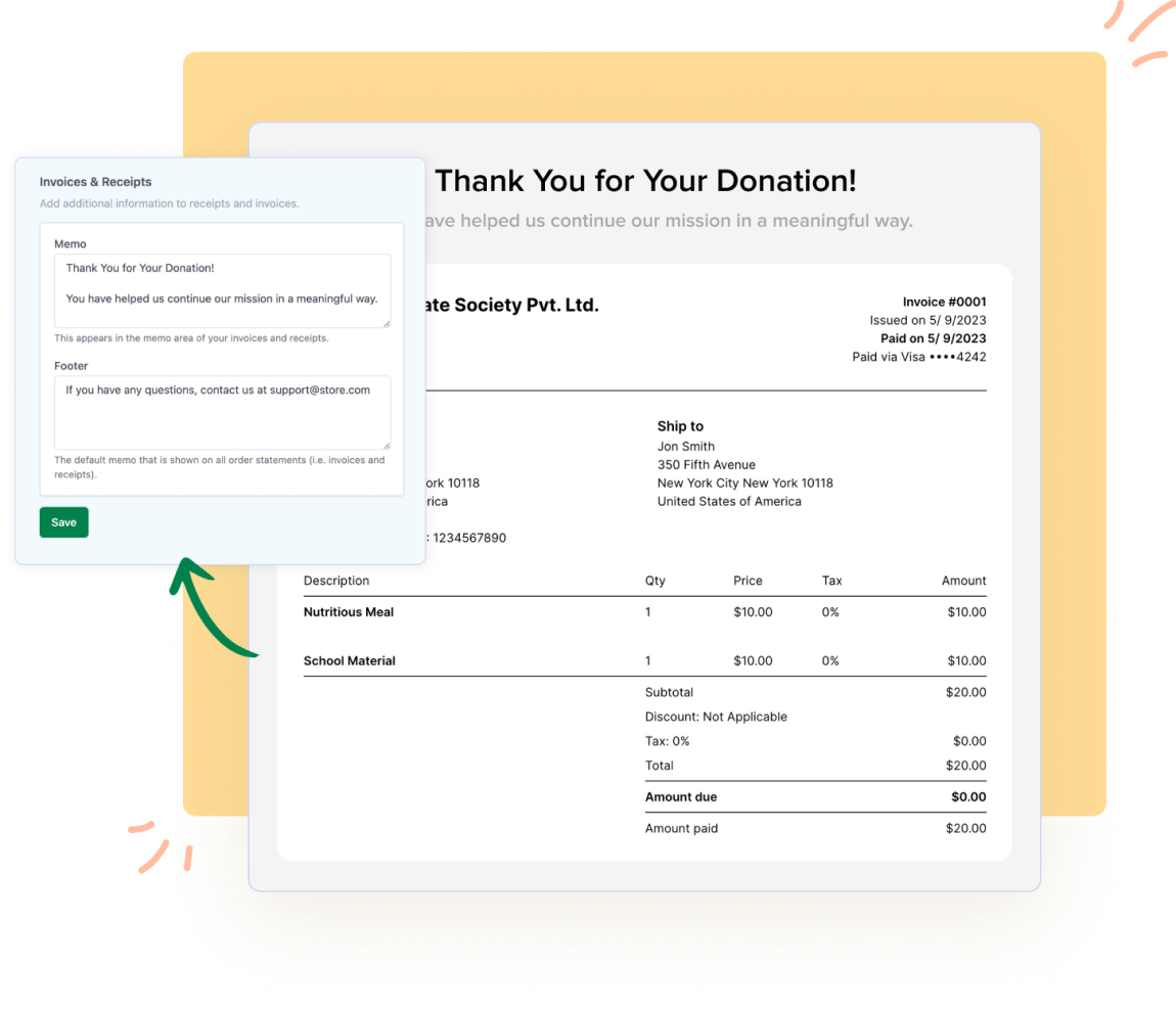 Donations Automate and Customize Donation Receipts