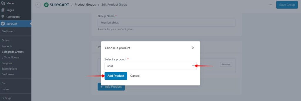 Upgrade-group-add-new-name-adding-products-steps