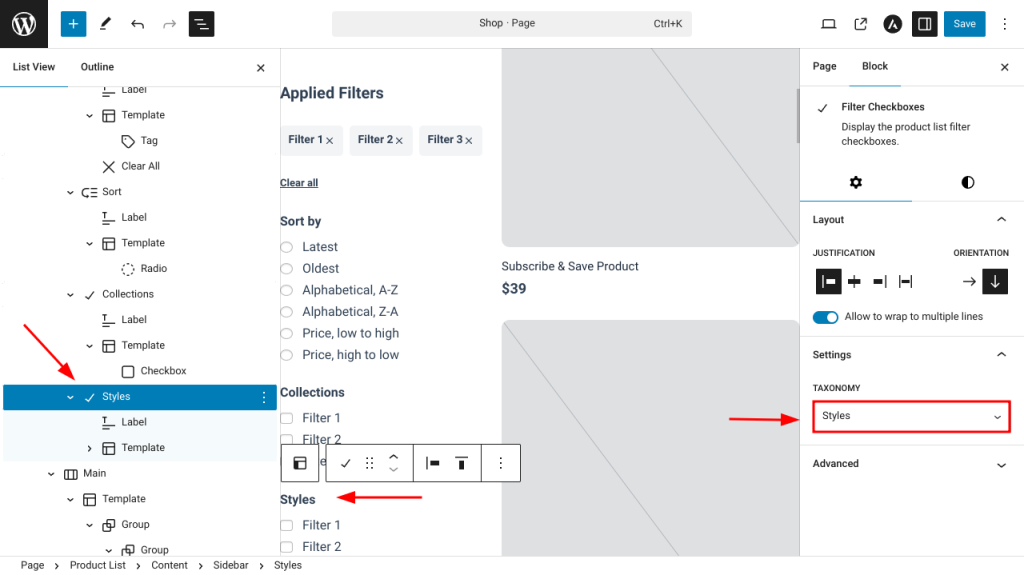Product List Guide – Shop Page Image 17 1024x575