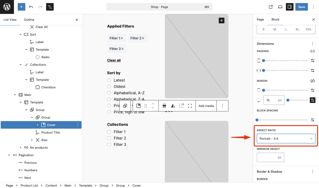 Product List Guide – Shop Page Image 30 1024x606