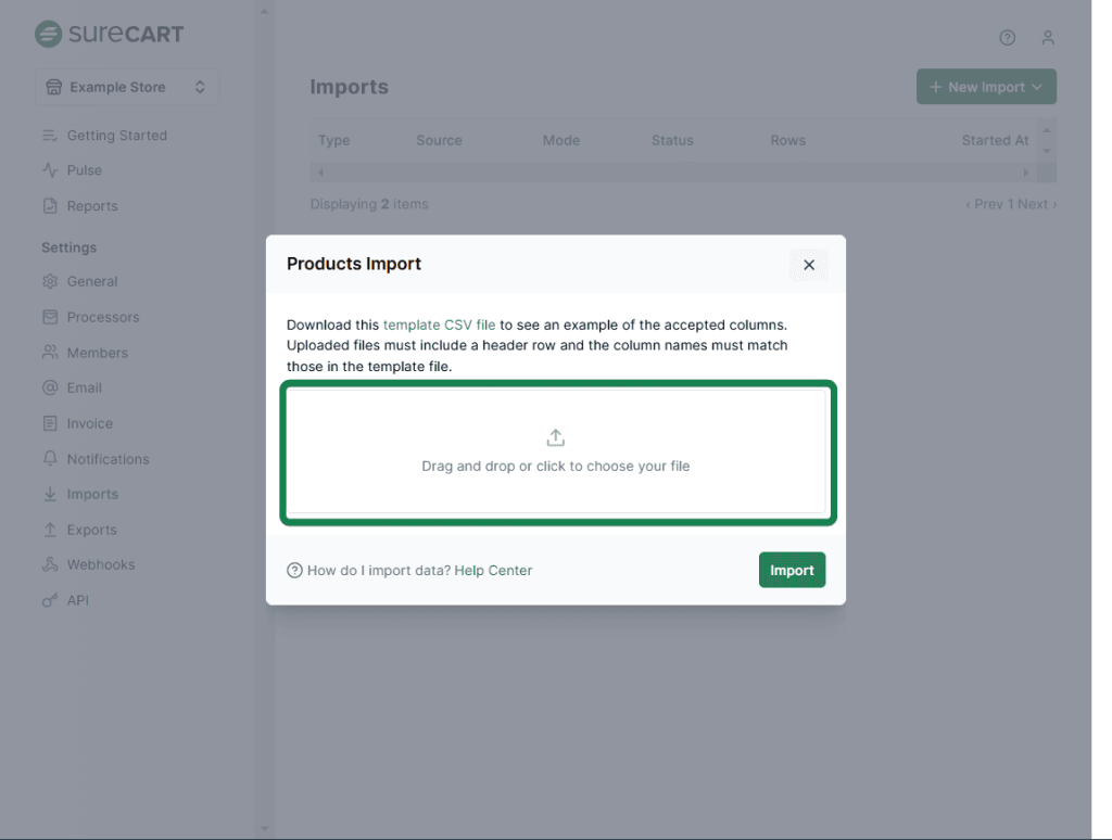 How to Import Products in Bulk With SureCart Image 246 1024x774