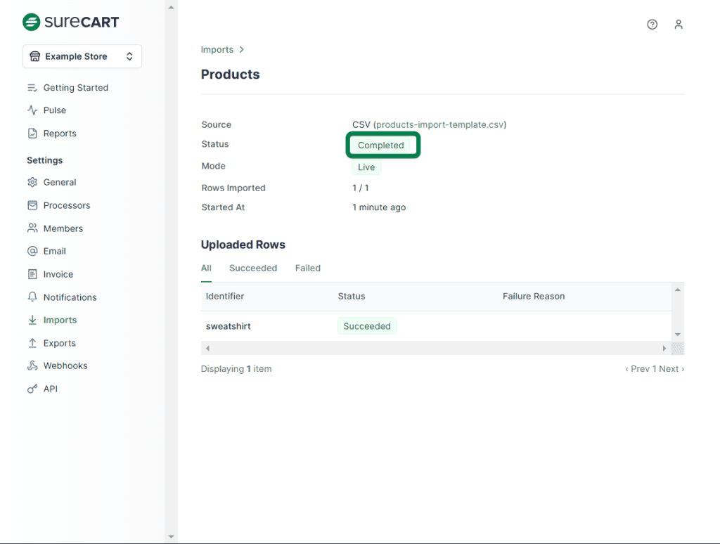 How to Import Products in Bulk With SureCart Image 250 1024x774