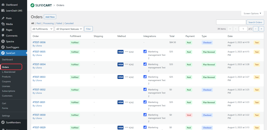 How to Manage Customer Orders with SureCart - SureCart