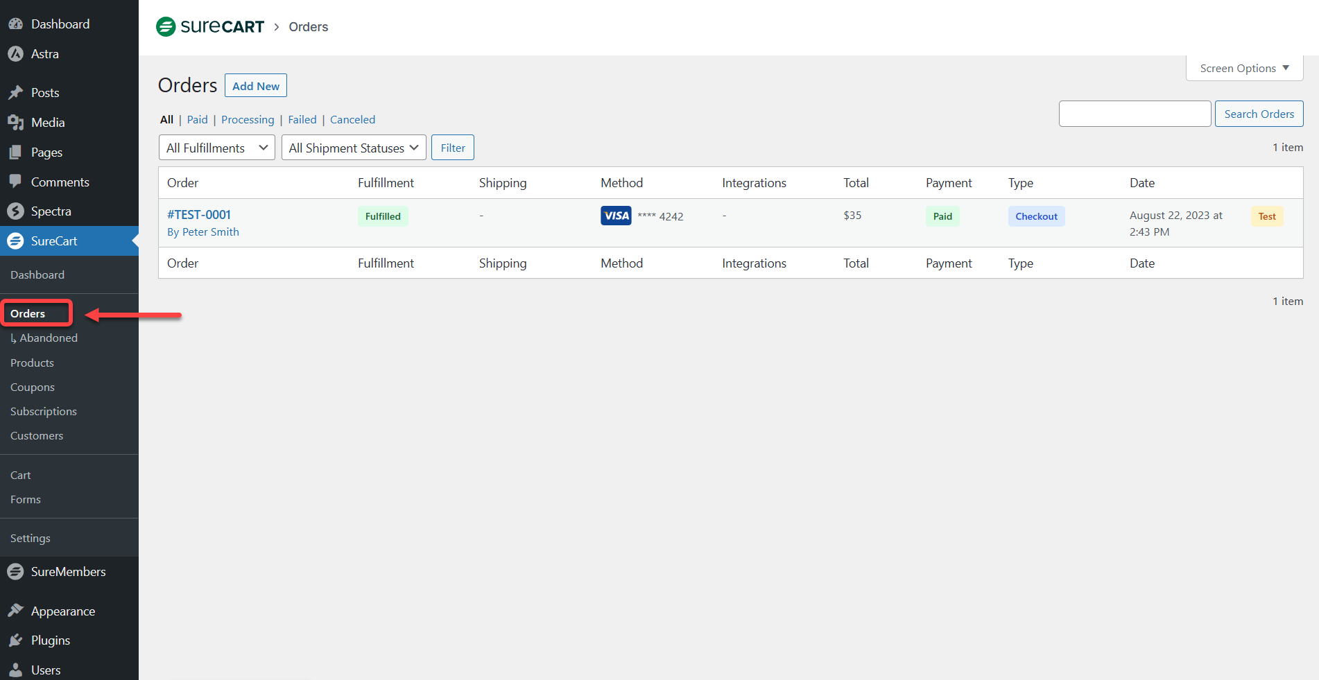 How to Download Receipts / Invoices - SureCart